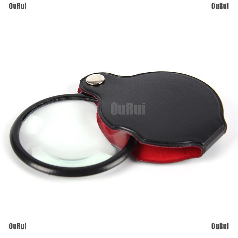 Kính Lúp Phóng Đại 10X Gấp Gọn Tiện Dụng