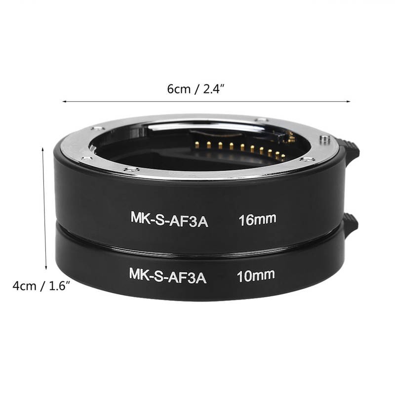 Ống Kính Mở Rộng Tự Động Lấy Nét 10mm 16mm Cho Máy Ảnh Sony E
