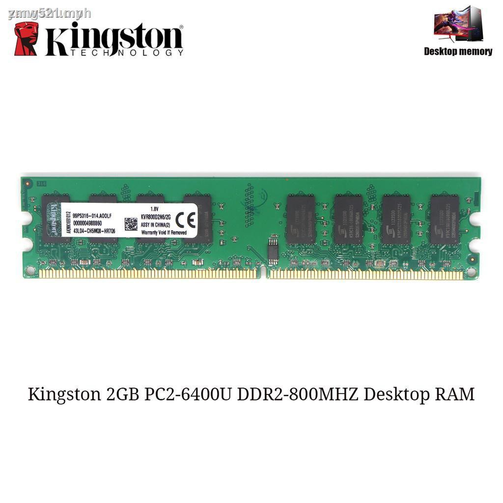 Thẻ Nhớ Máy Tính Kingston 2gb / 4gb / 8gb Ddr2 667mhz 800mhz Ddr3 1333mhz 1600mhz | BigBuy360 - bigbuy360.vn