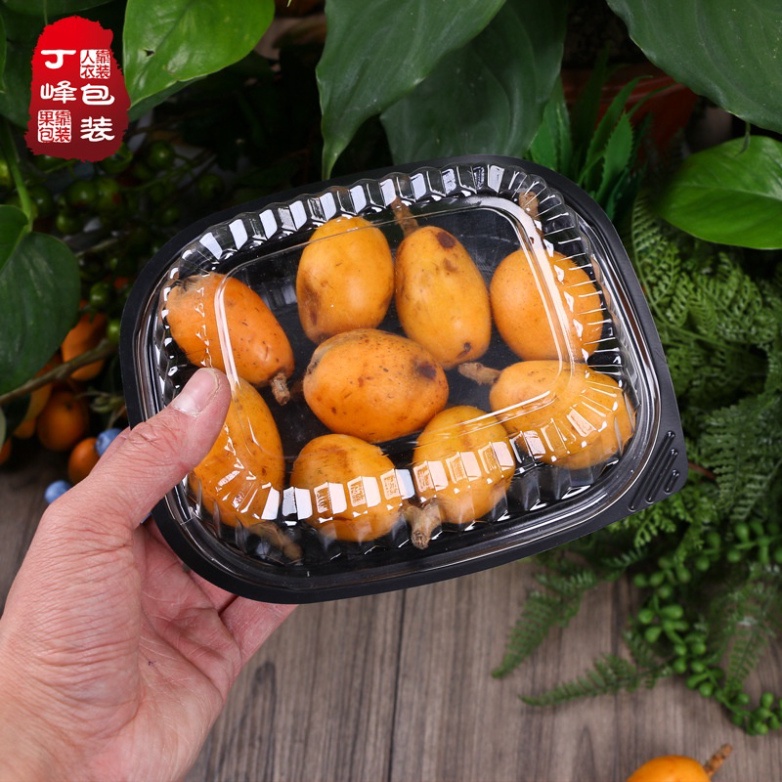 hộp đựng bánh kem [FREESHIP] combo 100 hộp vuông bánh kem nhựa pet đế đen