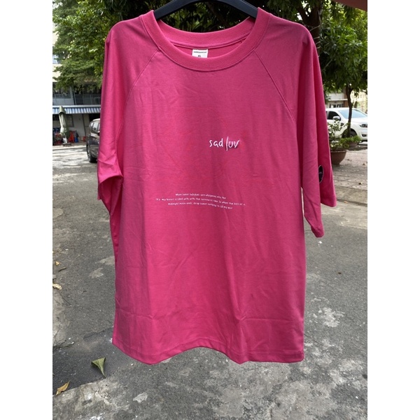 FULL TAG VẢI - Áo Thun SADLUV SADBOIZ Tee Valentine Couple Sad Boiz SADLOVE LUV Unisex Logo Thêu Chữ In Nổi DIONS STORE