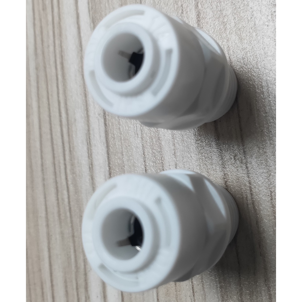 Combo 2 Nối Thẳng Ren Ngoài 13 Ra Dây 6mm, - Nối Thẳng Ren 13