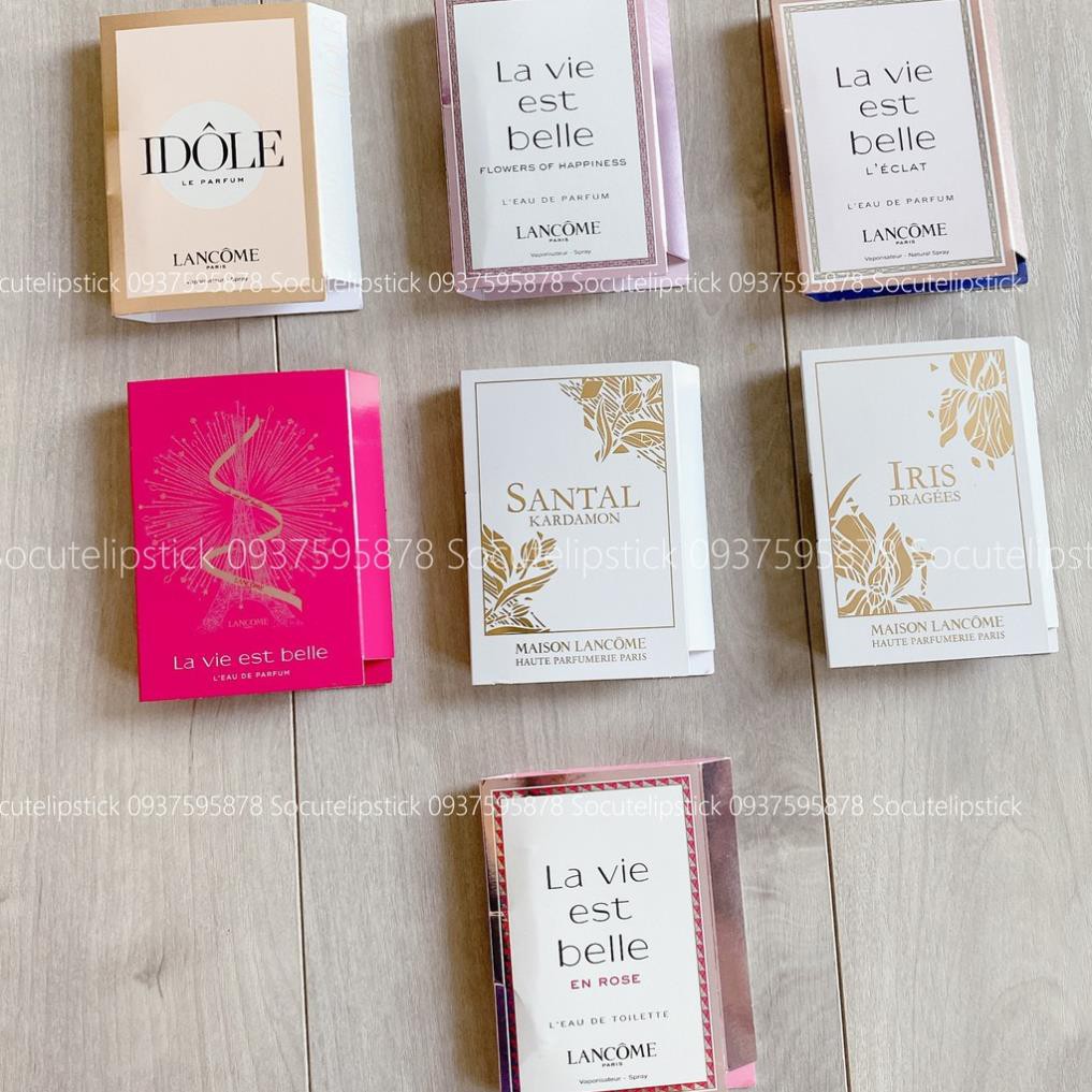 Vial Mẫu Thử Nước Hoa Mini Lan.come La Vie Est Belle - Idole Đủ Loại 1.2ml | Thế Giới Skin Care