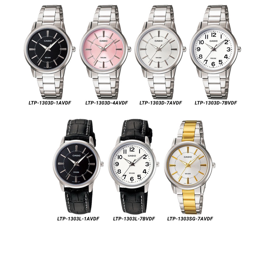 Đồng hồ nữ chính hãng Casio Anh Khuê LTP-1303