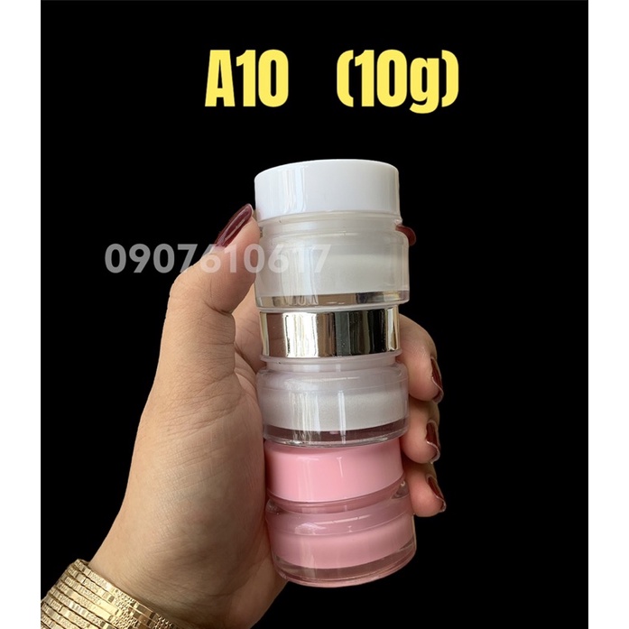 Hủ nhựa A10 đựng 10g kem face