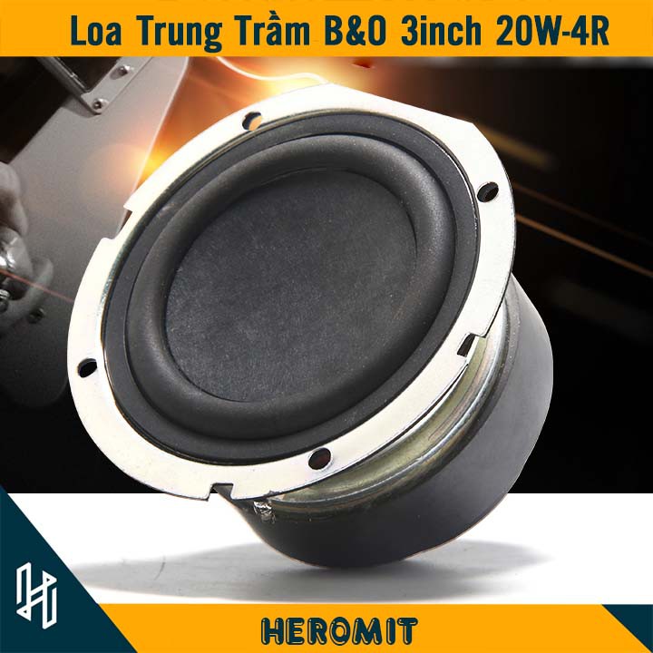 Loa trung trầm từ kép 3inch 20W 4R ( Loa B&O )