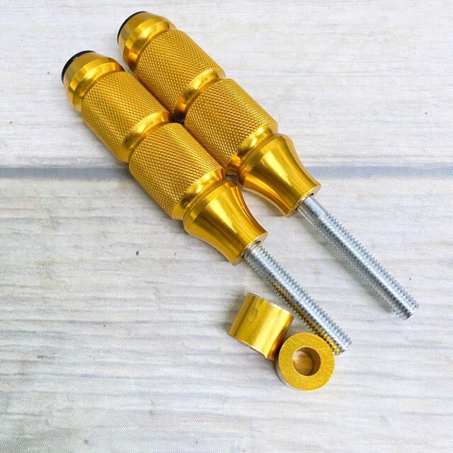 [Giá 1 đôi] Gù chống đổ sau gai nhám nhỏ.Nhôm CNC Đủ Màu