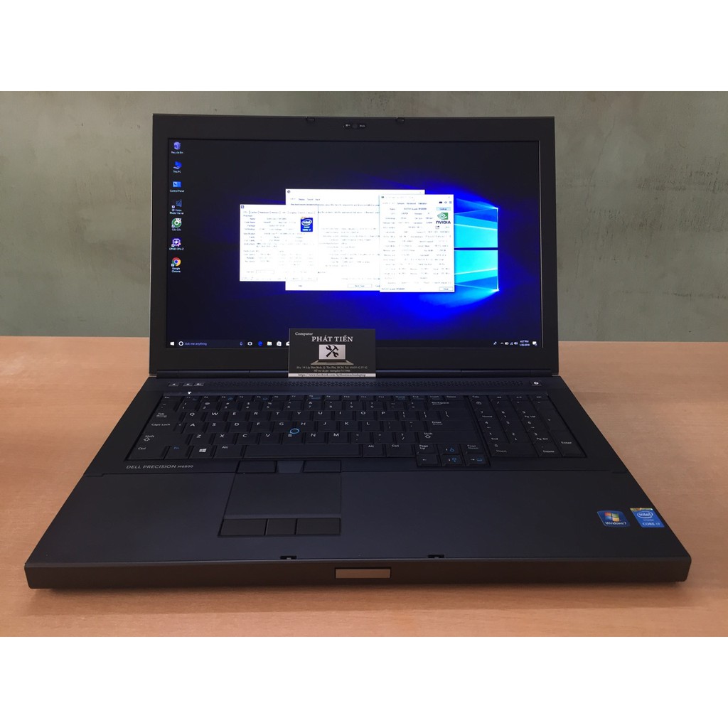 Dell M6800 I7 4930MX, 8G RAM, SSD 256G, Nividia M5000M kiến trúc Maxwell 8G GDDR5 , 17.3 INCH Full HD | BigBuy360 - bigbuy360.vn