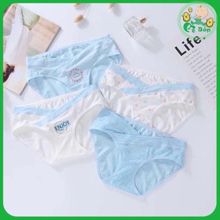 Quần lót bầu , quần cạp chéo cotton