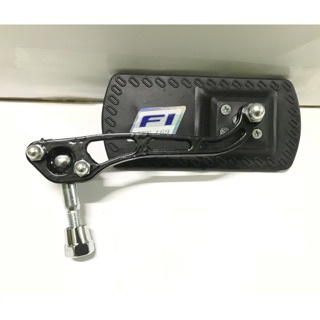 Gương Xe Máy Hình Chữ Nhật Fi Tặng Kèm 1 Bịt Chân Gương Nhựa ABS cao cấp