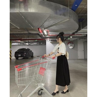 chân váy xếp ly