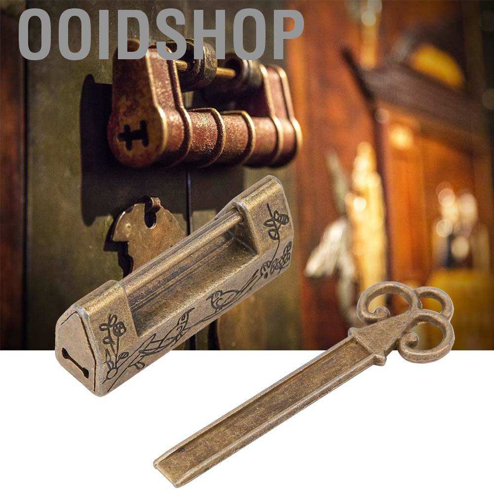 Bộ Ổ Khóa Và Chìa Phong Cách Trung Hoa Cổ Điển