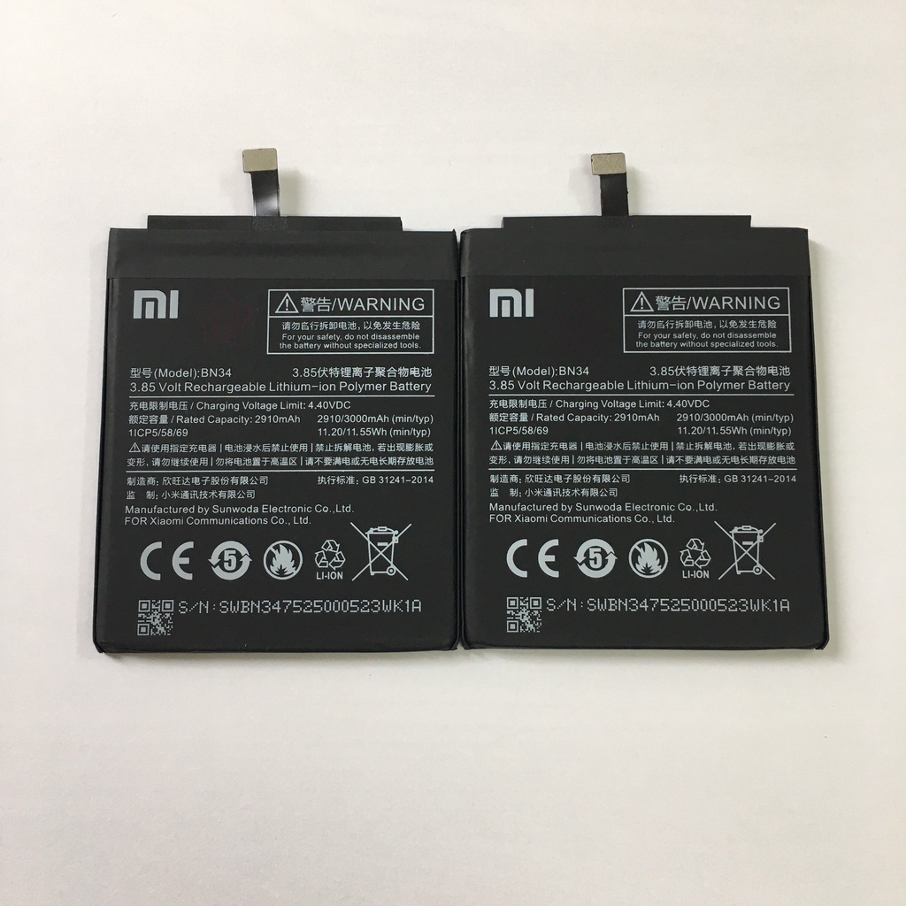 PIN  Xiaomi Redmi 5A BN34 Zin