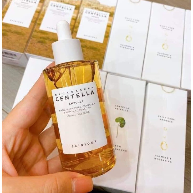 Tinh chất rau má giảm mụn cho da nhạy cảm Madagascar Centella Ampoule 55ml