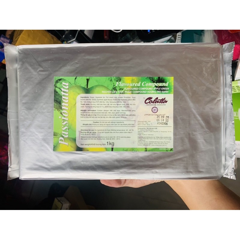 Socola Màu Nhập khẩu indonesia passionatta 1kg