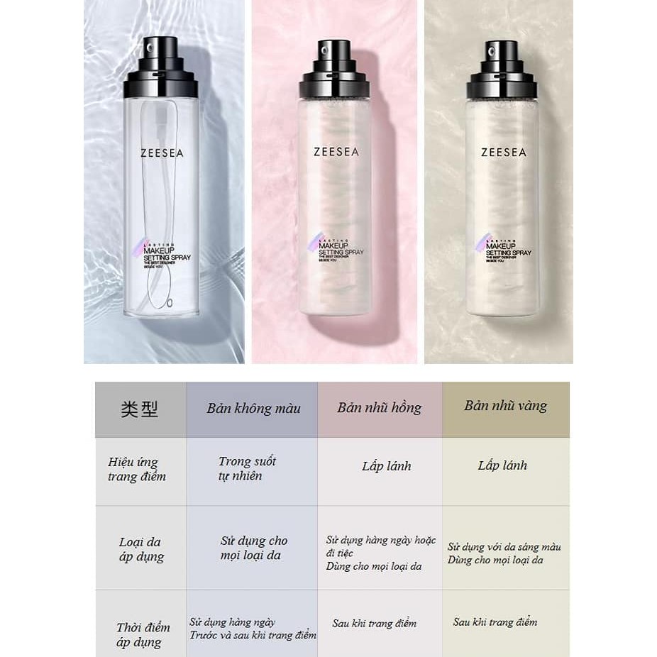 [CHUẨN AUTH] Xịt Cố Định Makeup Zeesea | BigBuy360 - bigbuy360.vn