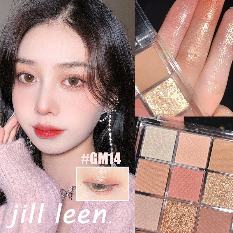 Bảng phấn mắt mini JILL LEEN cho người mới bắt đầu