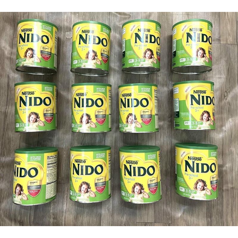 (Date 02/2022) Sữa bột Nestlé NIDO 800g cho trẻ từ 3-5 tuổi Nido Pre-school 3+