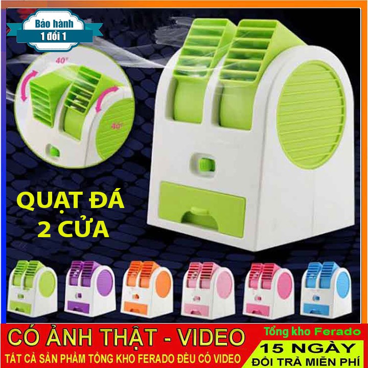 Quạt mini sạc pin 3 chế độ gió