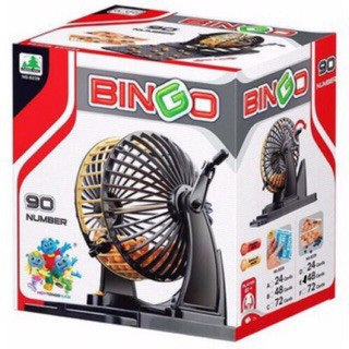 Lồng cầu quay số bingo 90 số loại to