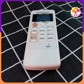 Điều Khiển Điều Hòa SHARP -CRMC-A751JBEZ Nút Hồng