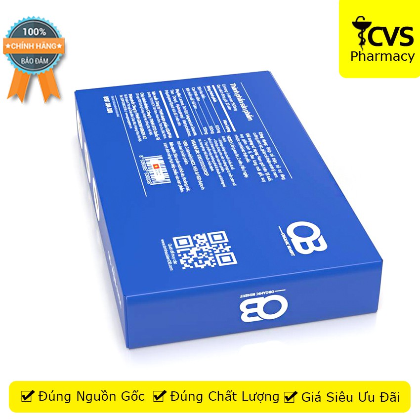 Hàu Biển OB New (Hộp 20 viên) - Giúp bổ thận, tăng cường sinh lý nam giới - cvspharmacy
