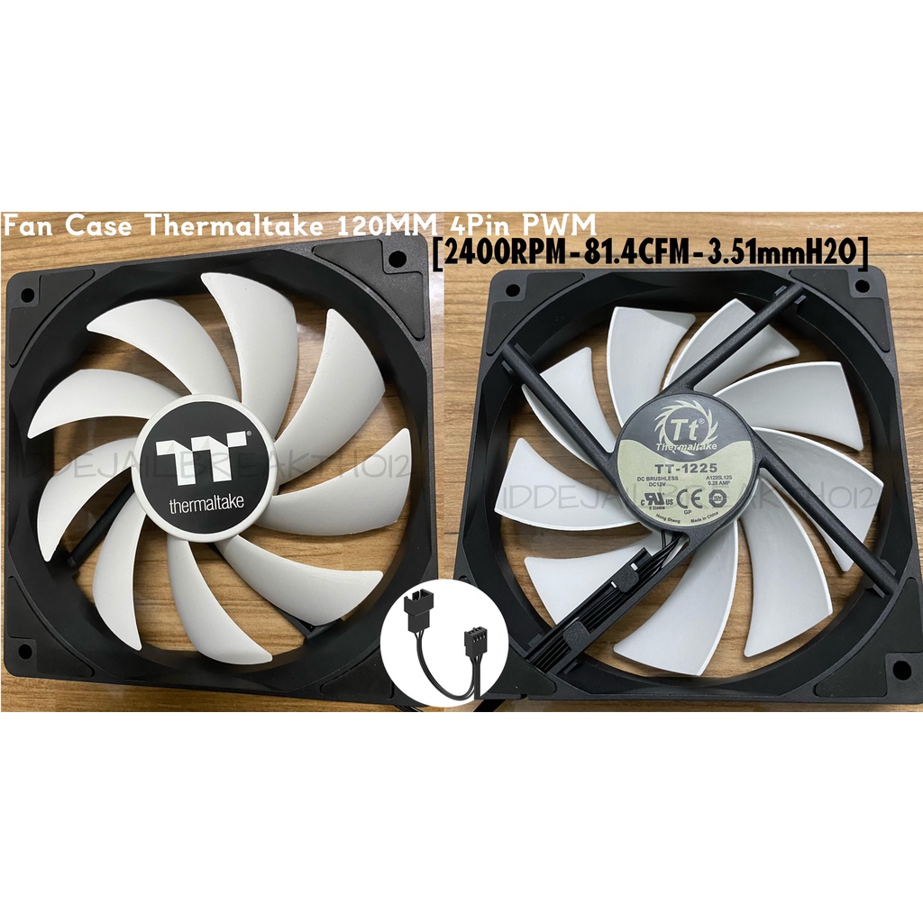 Quạt tản nhiệt Fan Case 12CM tốc độ cao 4Pin PWM cực mạnh cực mát 3500rpm