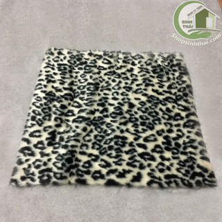 Thảm lông xù da báo - thảm trang trí chụp hình ảnh sản phẩm
