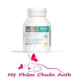 Viên uống bổ sung DHA Bioisland For Kid 60 viên