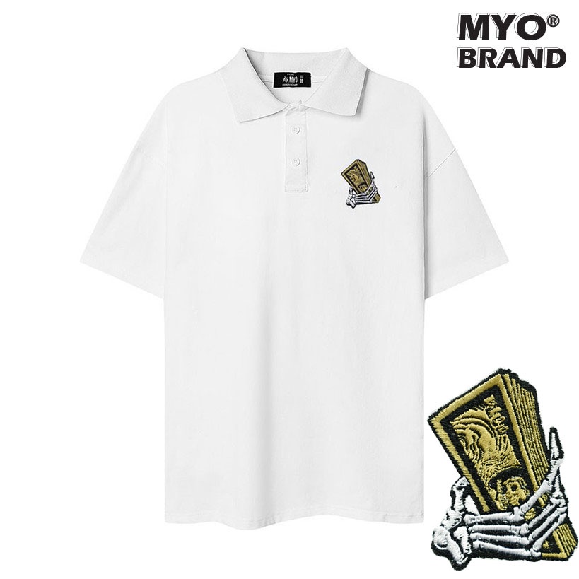 Áo Polo Đẹp MYO Vải Cotton Thêu Money