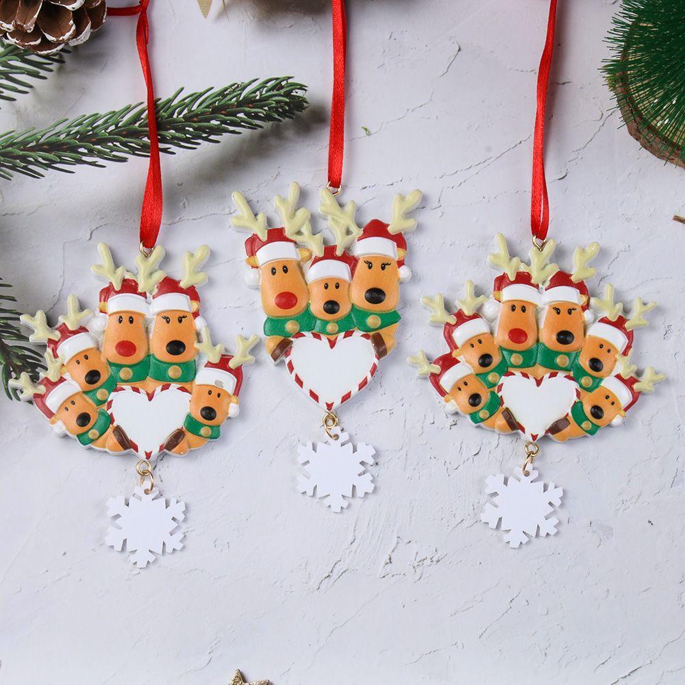 CONOPERY Bộ 2-6 Người Trang Trí Cây Thông Giáng Sinh Bằng Nhựa Resin