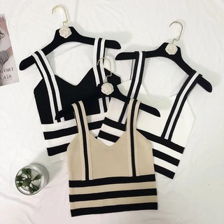 Áo tank top không dây nữ