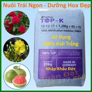 Phân Bón NPK 12-12-17+TE Nhập Khẩu Đức (1kg), Phân Đức chuyên cho hoa màu sắc đẹp, cây ăn trái ngọt thơm