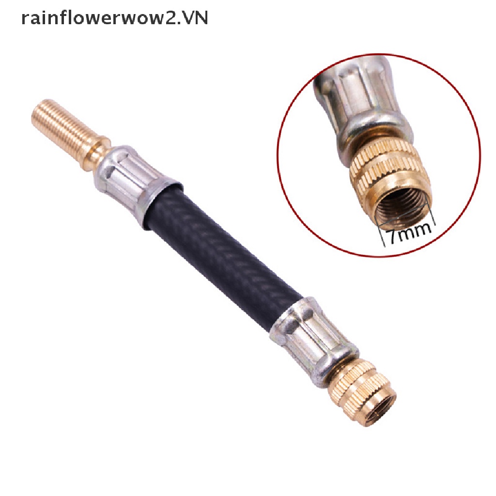 Ống nối dài van bơm bánh xe bằng cao su linh hoạt đa năng tiện dụng