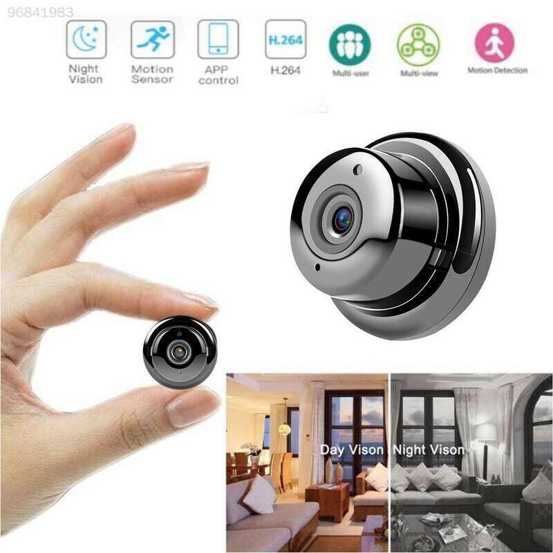 [BH 12 THÁNG- CHÍNH HÃNG] Camera giám sát V380 treo tường cao cấp nhỏ gọn Hàng xịn bảo hành 12 tháng