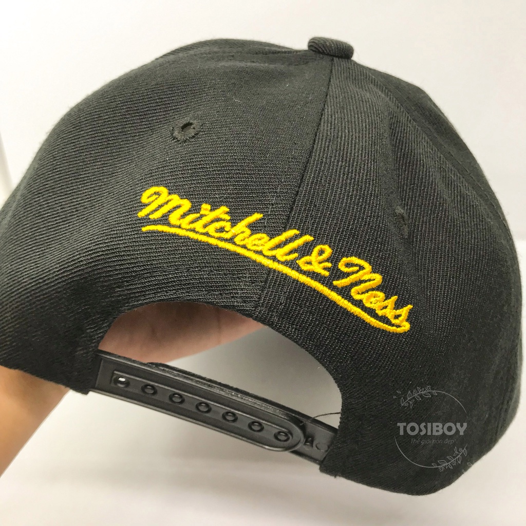 Nón Snapback thêu logo Lakers