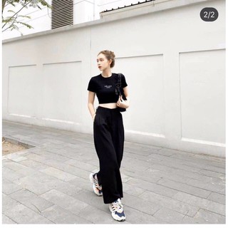 Quần suông đũi siêu hót