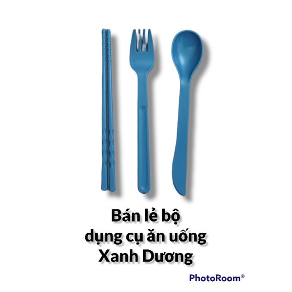 Khay INOX SUS304 và Bộ Dụng Cụ Ăn Uống Lúa Mạch PP