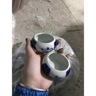 Cóng sứ đựng sâu cho chim