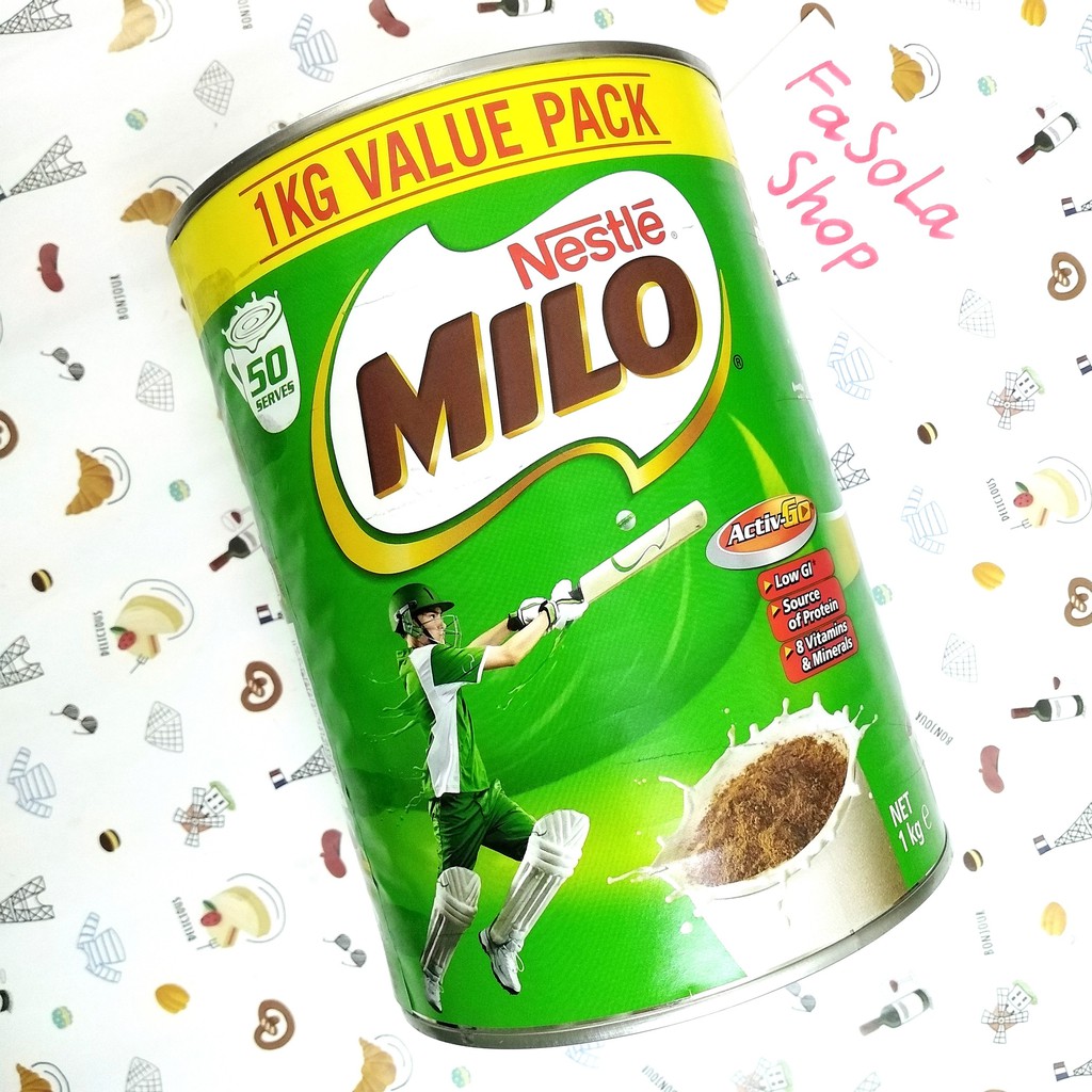 Sữa bột cacao MILO NESTLÉ 1kg Úc 🇦🇺 mầm lúa mạch vitamin khoáng chất nestle đồ uống