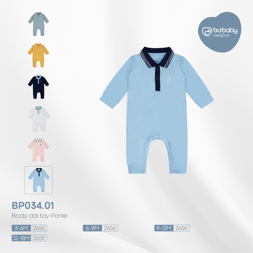 Body dài tay BU PONIE