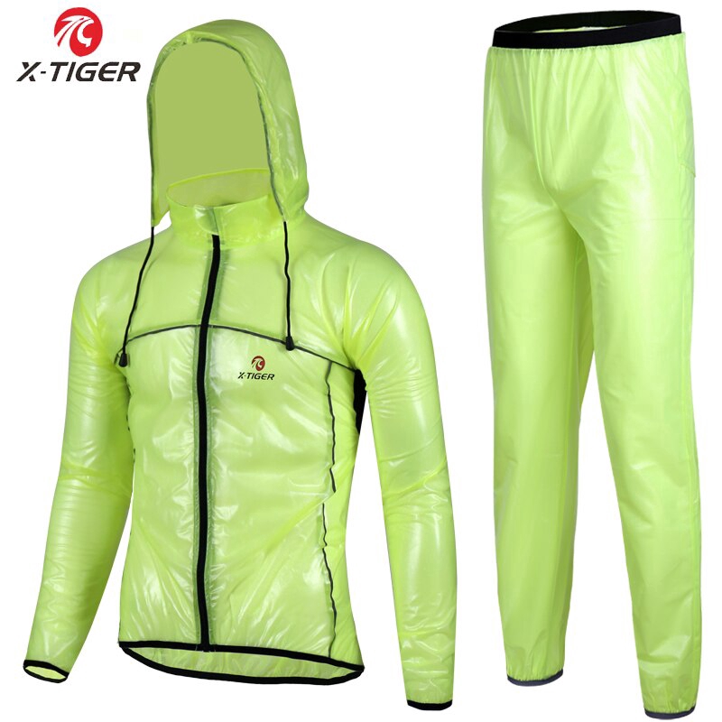 Bộ Áo Mưa X-TIGER Jersey Chống Nước Để Chạy Xe Đạp Hoặc Mô Tô