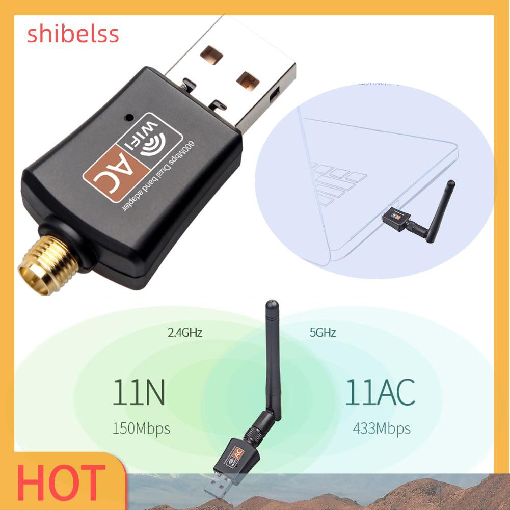 Usb Wifi 600mbps 5ghz 802.11ac | BigBuy360 - bigbuy360.vn