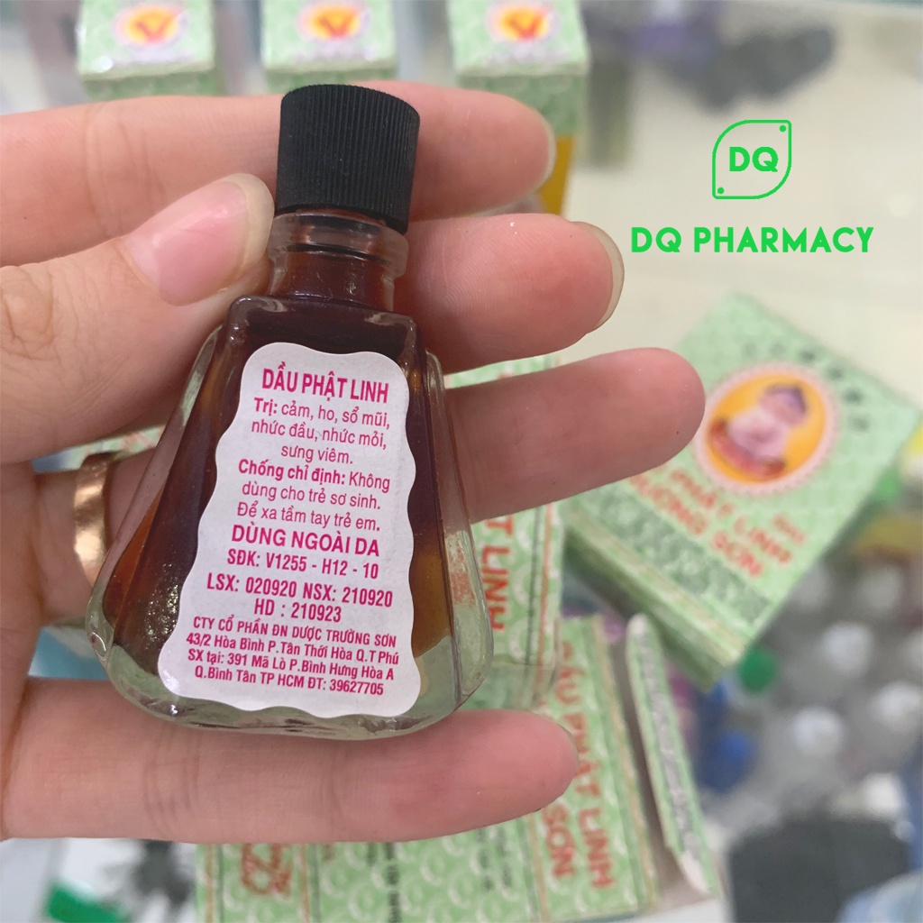 Dầu gió, dầu phật linh, dầu gió Trường Sơn 5ml và 1.5ml