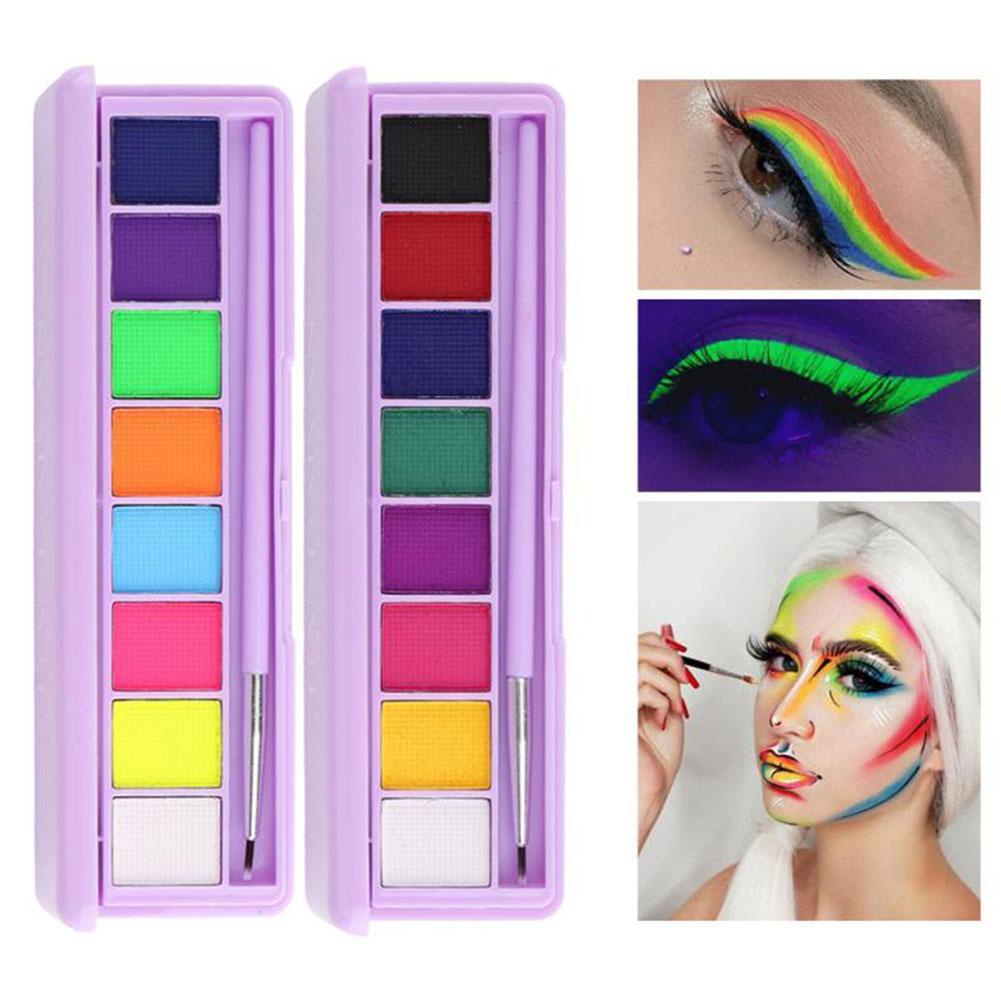 Màu Vẽ Mắt/Cơ Thể Tia Cực Tím Hòa Tan Trong Nước K1Q6