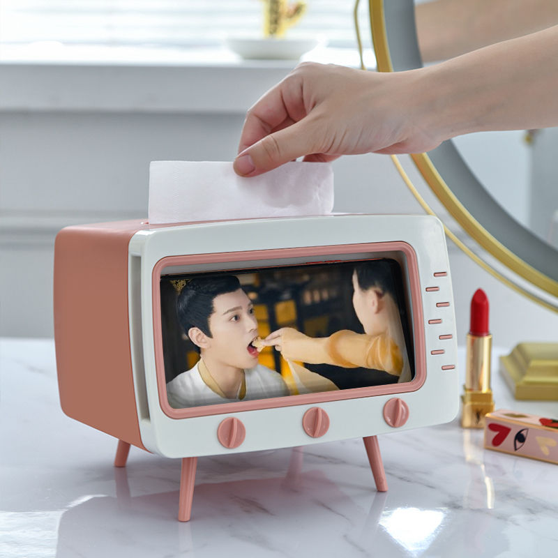 Hộp Đựng Khăn Giấy Để Bàn Đa Năng