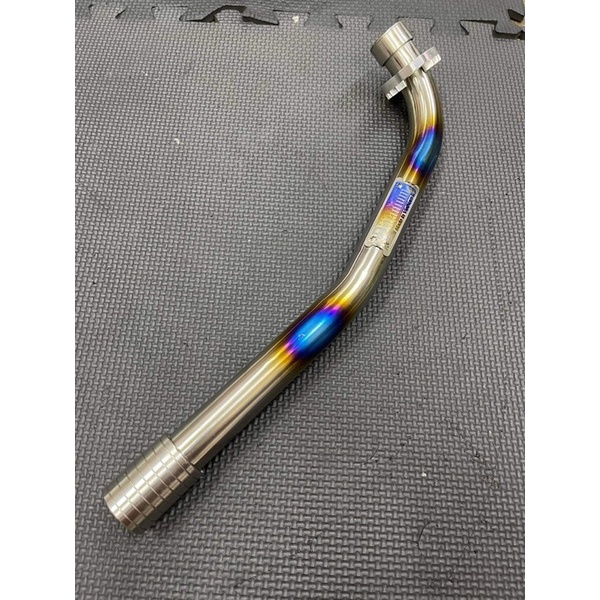 Cổ bô titanium from over .racing có đầu nhôm , đít chống xì  phân loại  dream 27 over  vario 27 over  sirus