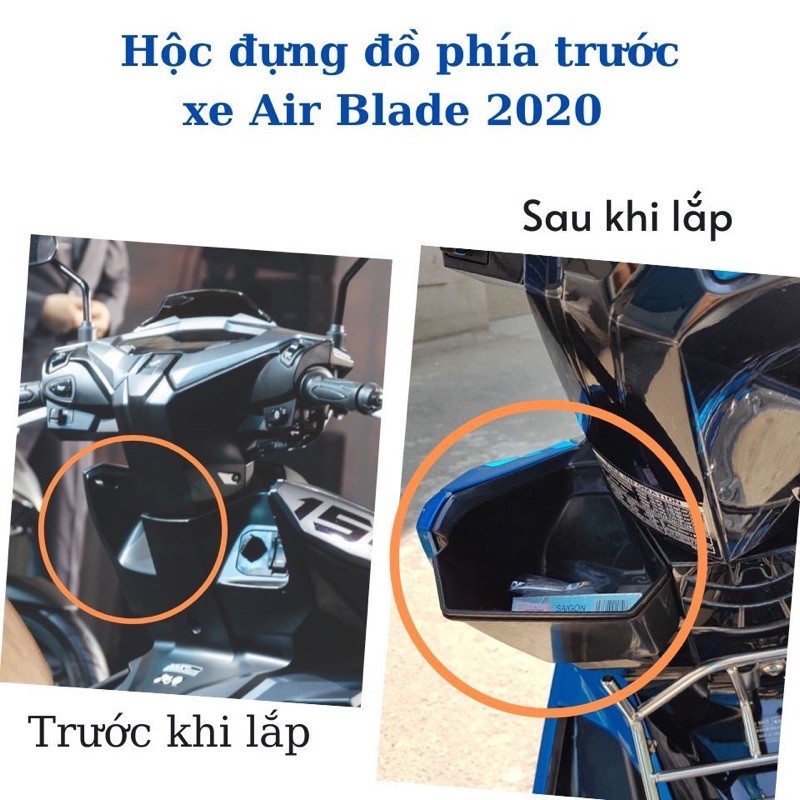 Hộc đựng đồ dành cho ablade 2020 cực tiện lợi!!!