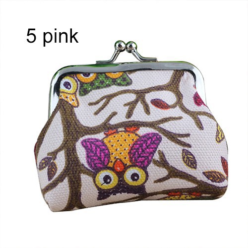 Ví đựng tiền xu chất Canvas cho nữ