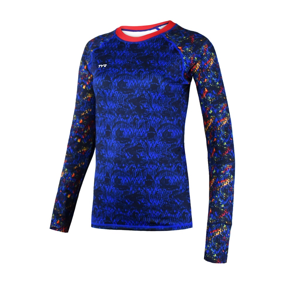 ÁO BƠI TAY DÀI CHỐNG NẮNG TYR AQUARIUM EVANDER LONG SLEEVE RASHGUARD